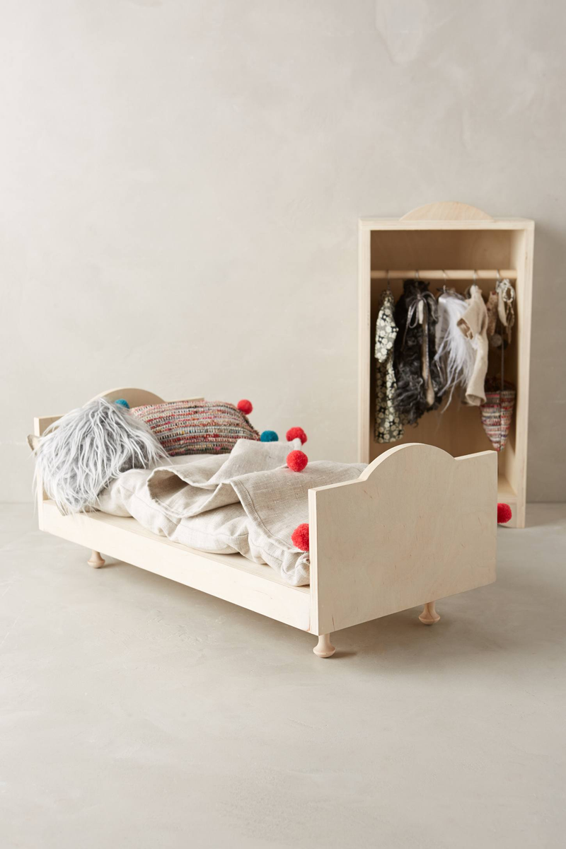 Doll Furniture, $179.95 (was $298) Hahaha oh man, who does your kid's doll even think she is, The Queen of Versailles!?